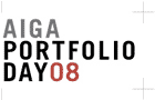 Logo, AIGA Portfolio Day 2008